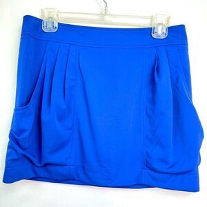 Plastic Island Royal Blue/violet mini skirt Brand New!